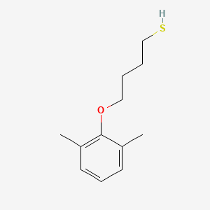 molecular formula C12H18OS B4765147 4-(2,6-dimethylphenoxy)-1-butanethiol 