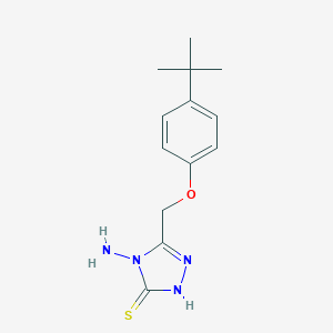 4-amino-5-(4-tert-butylphenoxymethyl)-4H-1,2,4-triazole-3-thiol
