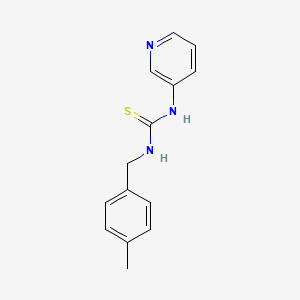 N-(4-methylbenzyl)-N'-3-pyridinylthiourea