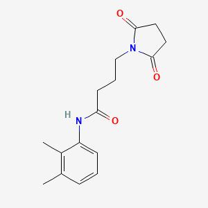 N-(2,3-dimethylphenyl)-4-(2,5-dioxo-1-pyrrolidinyl)butanamide