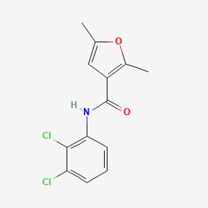 molecular formula C13H11Cl2NO2 B4766393 N-(2,3-dichlorophenyl)-2,5-dimethyl-3-furamide 