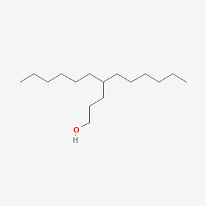 molecular formula C16H34O B047669 4-Hexyldecan-1-ol CAS No. 123613-12-7