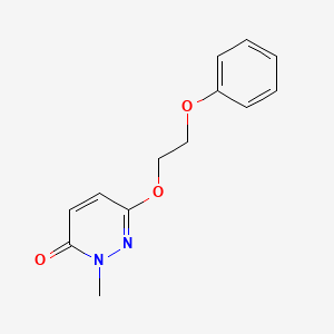 2-methyl-6-(2-phenoxyethoxy)pyridazin-3(2H)-one