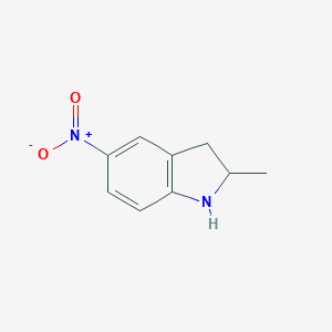 molecular formula C9H10N2O2 B047671 2-Methyl-5-nitroindoline CAS No. 115210-54-3