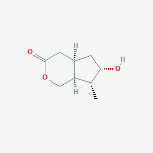 molecular formula C9H14O3 B047673 异黄酮 CAS No. 99946-04-0