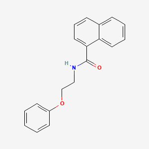 N-(2-phenoxyethyl)-1-naphthamide