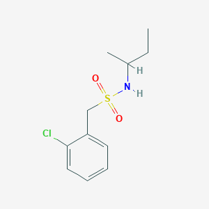 N-(sec-butyl)-1-(2-chlorophenyl)methanesulfonamide