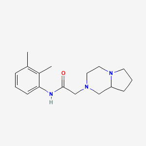 N-(2,3-dimethylphenyl)-2-(hexahydropyrrolo[1,2-a]pyrazin-2(1H)-yl)acetamide