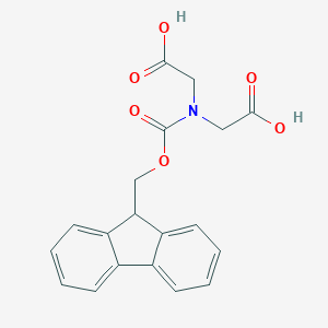 molecular formula C19H17NO6 B047681 Fmoc-Iminodiessigsäure CAS No. 112918-82-8