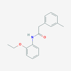 molecular formula C17H19NO2 B4768398 N-(2-ethoxyphenyl)-2-(3-methylphenyl)acetamide 