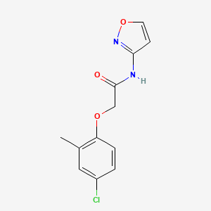 2-(4-chloro-2-methylphenoxy)-N-3-isoxazolylacetamide