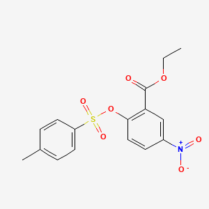 ethyl 2-{[(4-methylphenyl)sulfonyl]oxy}-5-nitrobenzoate