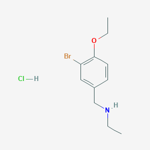 N-(3-bromo-4-ethoxybenzyl)ethanamine hydrochloride