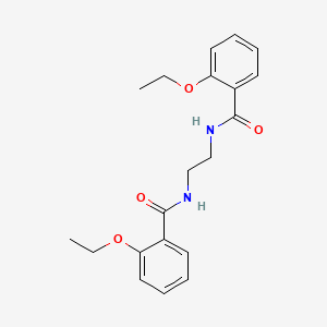 molecular formula C20H24N2O4 B4768827 N,N'-1,2-ethanediylbis(2-ethoxybenzamide) 