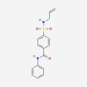 4-[(allylamino)sulfonyl]-N-phenylbenzamide