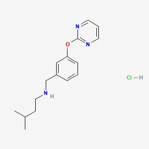 (3-methylbutyl)[3-(2-pyrimidinyloxy)benzyl]amine hydrochloride