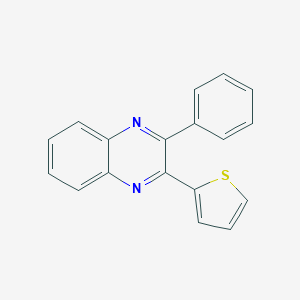 molecular formula C18H12N2S B476954 2-Phenyl-3-(2-thienyl)quinoxaline CAS No. 351353-24-7