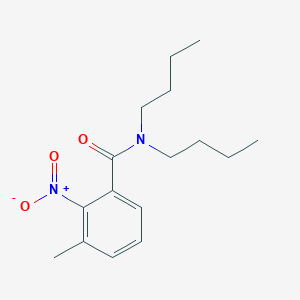 N,N-dibutyl-3-methyl-2-nitrobenzamide