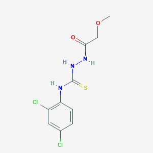 N-(2,4-dichlorophenyl)-2-(methoxyacetyl)hydrazinecarbothioamide