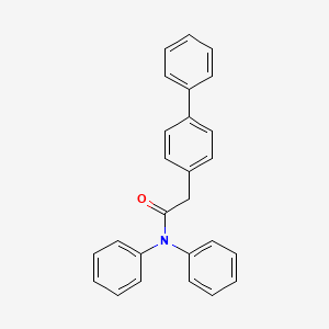 2-(4-biphenylyl)-N,N-diphenylacetamide