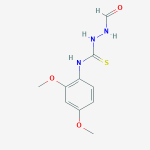 N-(2,4-dimethoxyphenyl)-2-formylhydrazinecarbothioamide