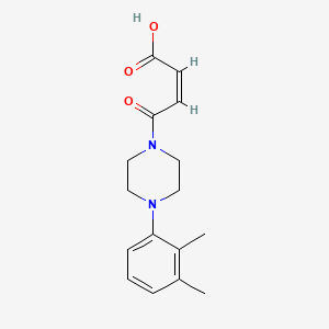 4-[4-(2,3-dimethylphenyl)-1-piperazinyl]-4-oxo-2-butenoic acid