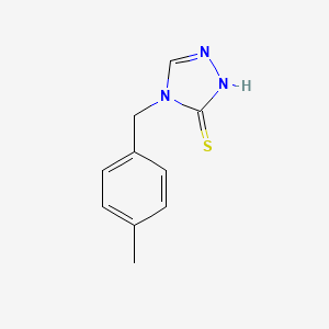 molecular formula C10H11N3S B4770860 4-(4-methylbenzyl)-4H-1,2,4-triazole-3-thiol CAS No. 149747-24-0