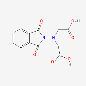 molecular formula C12H10N2O6 B4771577 2,2'-[(1,3-dioxo-1,3-dihydro-2H-isoindol-2-yl)imino]diacetic acid 