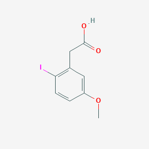 2-(2-Iodo-5-methoxyphenyl)acetic acid