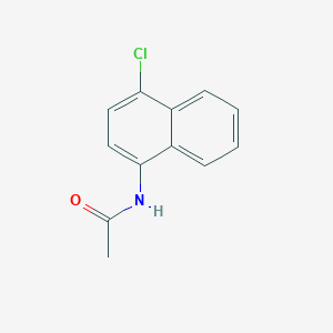 molecular formula C12H10ClNO B4772377 N-(4-chloro-1-naphthyl)acetamide 