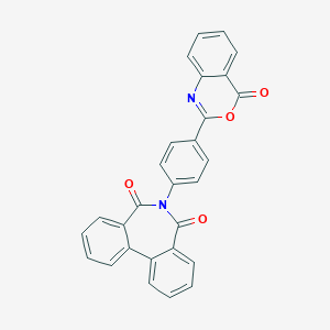 6-[4-(4-Oxo-3,1-benzoxazin-2-yl)phenyl]benzo[d][2]benzazepine-5,7-dione