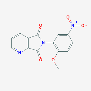 6-{5-nitro-2-methoxyphenyl}-5H-pyrrolo[3,4-b]pyridine-5,7(6H)-dione