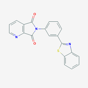 6-[3-(1,3-benzothiazol-2-yl)phenyl]-5H-pyrrolo[3,4-b]pyridine-5,7(6H)-dione