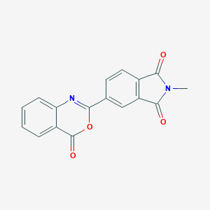 molecular formula C17H10N2O4 B477278 2-methyl-5-(4-oxo-4H-3,1-benzoxazin-2-yl)-1H-isoindole-1,3(2H)-dione CAS No. 305360-45-6