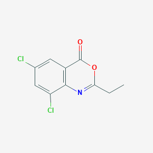 6,8-dichloro-2-ethyl-4H-3,1-benzoxazin-4-one