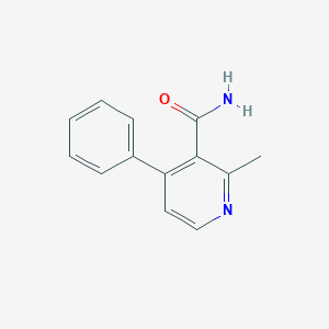 molecular formula C13H12N2O B4774010 2-methyl-4-phenylnicotinamide 