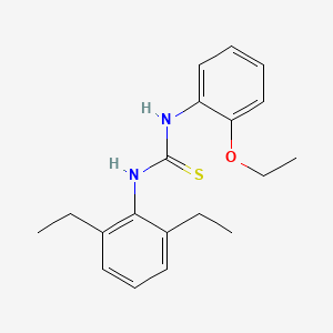 N-(2,6-diethylphenyl)-N'-(2-ethoxyphenyl)thiourea
