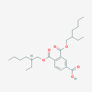 molecular formula C25H38O6 B047745 1,2,4-苯三甲酸 1,2-双(2-乙基己基)酯 CAS No. 63468-09-7