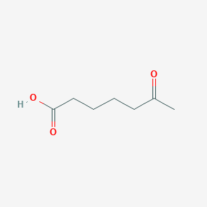 molecular formula C7H12O3 B047756 6-氧代庚酸 CAS No. 3128-07-2