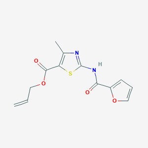 allyl 2-(2-furoylamino)-4-methyl-1,3-thiazole-5-carboxylate
