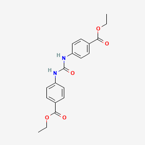 molecular formula C19H20N2O5 B4776827 diethyl 4,4'-(carbonyldiimino)dibenzoate 