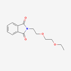 molecular formula C14H17NO4 B4777983 2-[2-(2-ethoxyethoxy)ethyl]-1H-isoindole-1,3(2H)-dione 