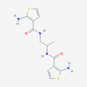 N,N'-1,2-propanediylbis(2-amino-3-thiophenecarboxamide)