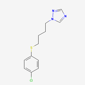 1-{4-[(4-chlorophenyl)thio]butyl}-1H-1,2,4-triazole