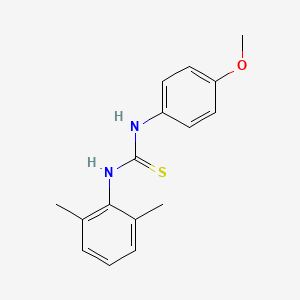 N-(2,6-dimethylphenyl)-N'-(4-methoxyphenyl)thiourea