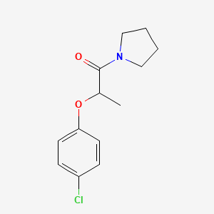 1-[2-(4-chlorophenoxy)propanoyl]pyrrolidine