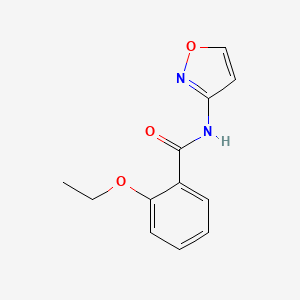 molecular formula C12H12N2O3 B4780961 2-ETHOXY-N-(12-OXAZOL-3-YL)BENZAMIDE 