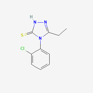 4-(2-chlorophenyl)-5-ethyl-4H-1,2,4-triazole-3-thiol