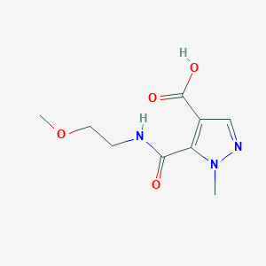 5-{[(2-methoxyethyl)amino]carbonyl}-1-methyl-1H-pyrazole-4-carboxylic acid