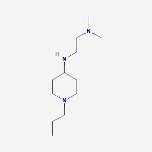 N,N-dimethyl-N'-(1-propyl-4-piperidinyl)-1,2-ethanediamine